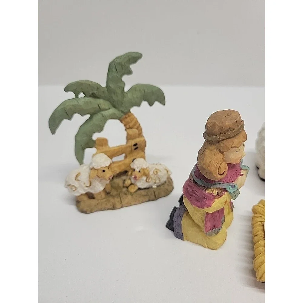 NATIVITY SET RESIN 7 PIECE‎ 4